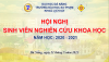 Hội nghị Sinh viên nghiên cứu khoa học Khoa Lịch sử năm học 2020-2021